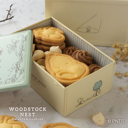 【Order】Woodstock Nest Assorted Cookie Can
