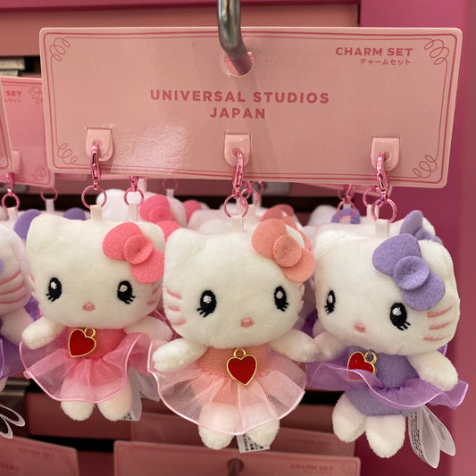 【訂貨】USJ Hello Kitty 小吊飾 3pcs set