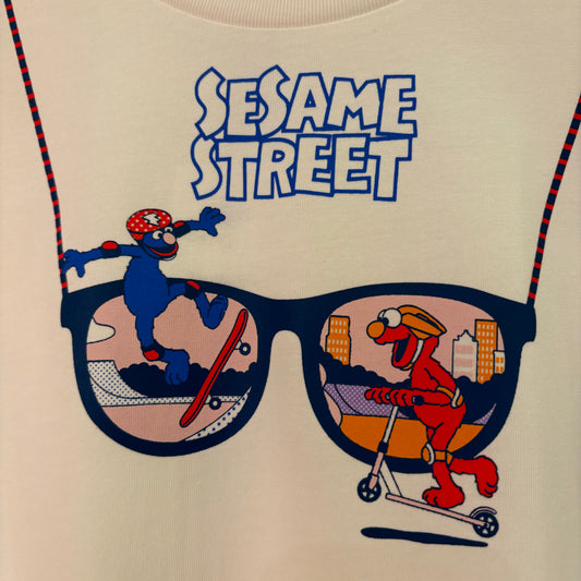 【Order】USJ Sesame Street Adult Tshirt（Grover & Elmo）