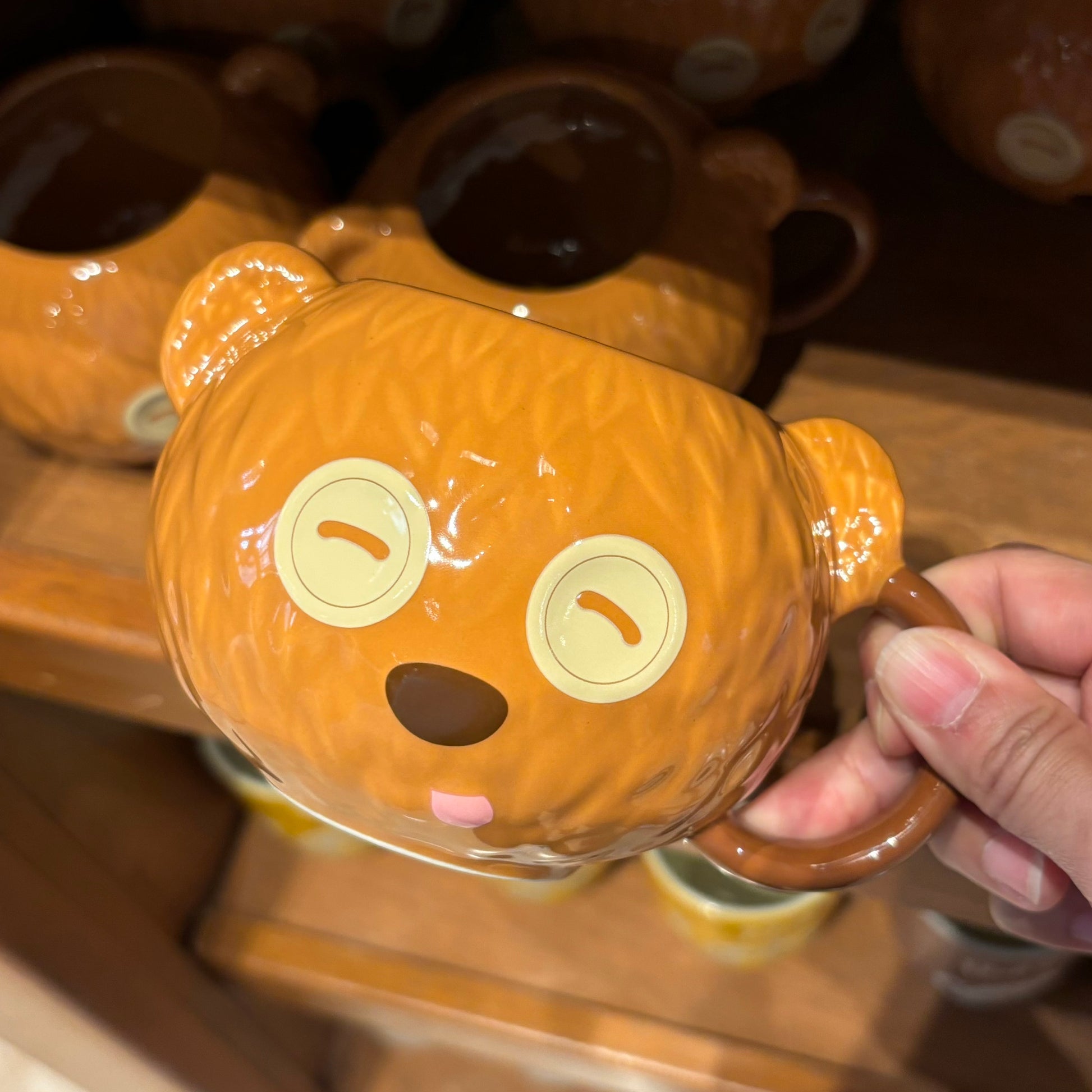 USJ Tim Bear 立體熊仔頭瓷杯