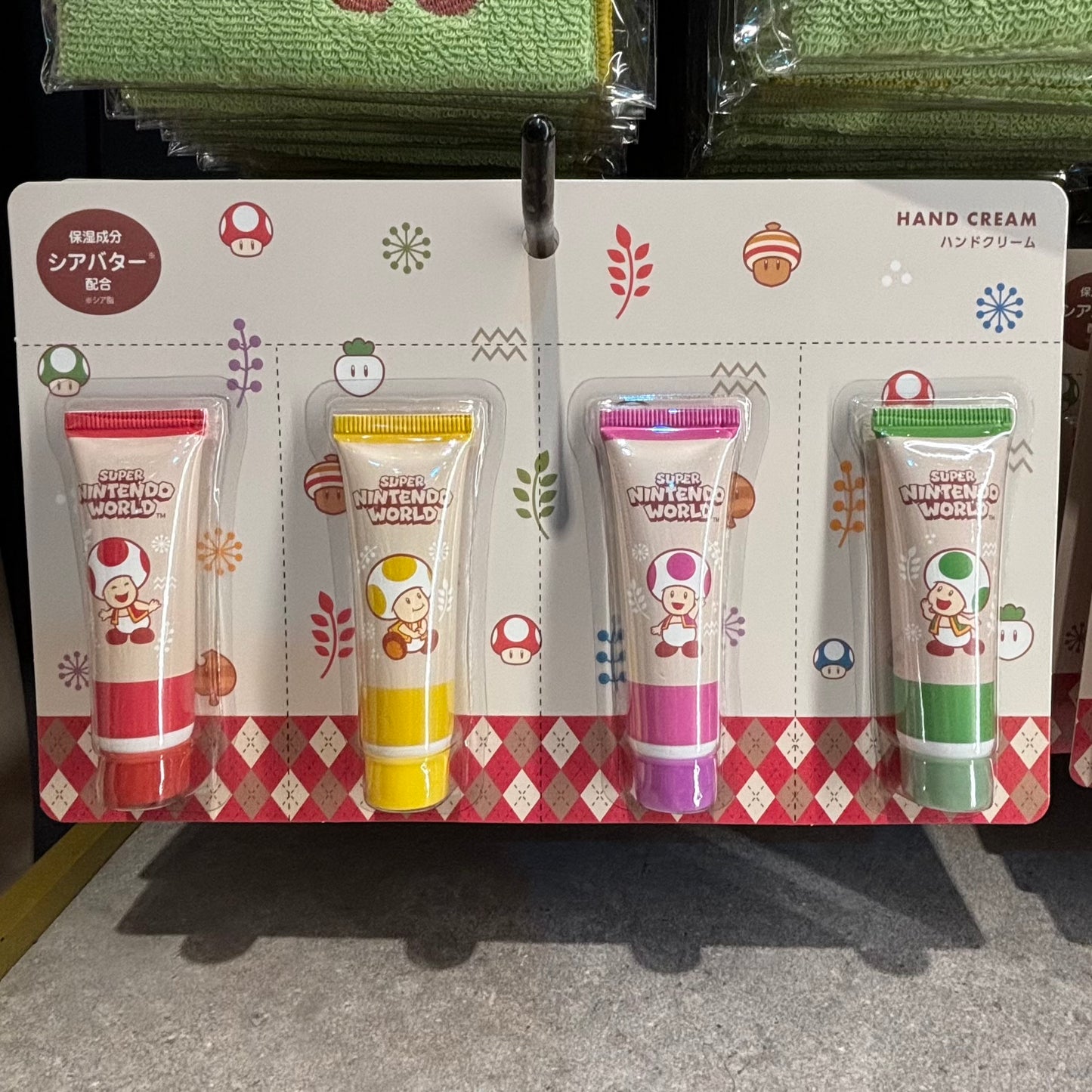 【Order】USJ Toad Hand Cream Set 4pcs