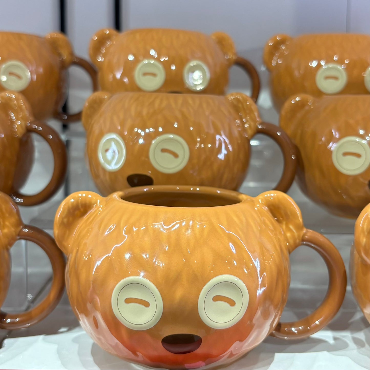 USJ Tim Bear 立體熊仔頭瓷杯