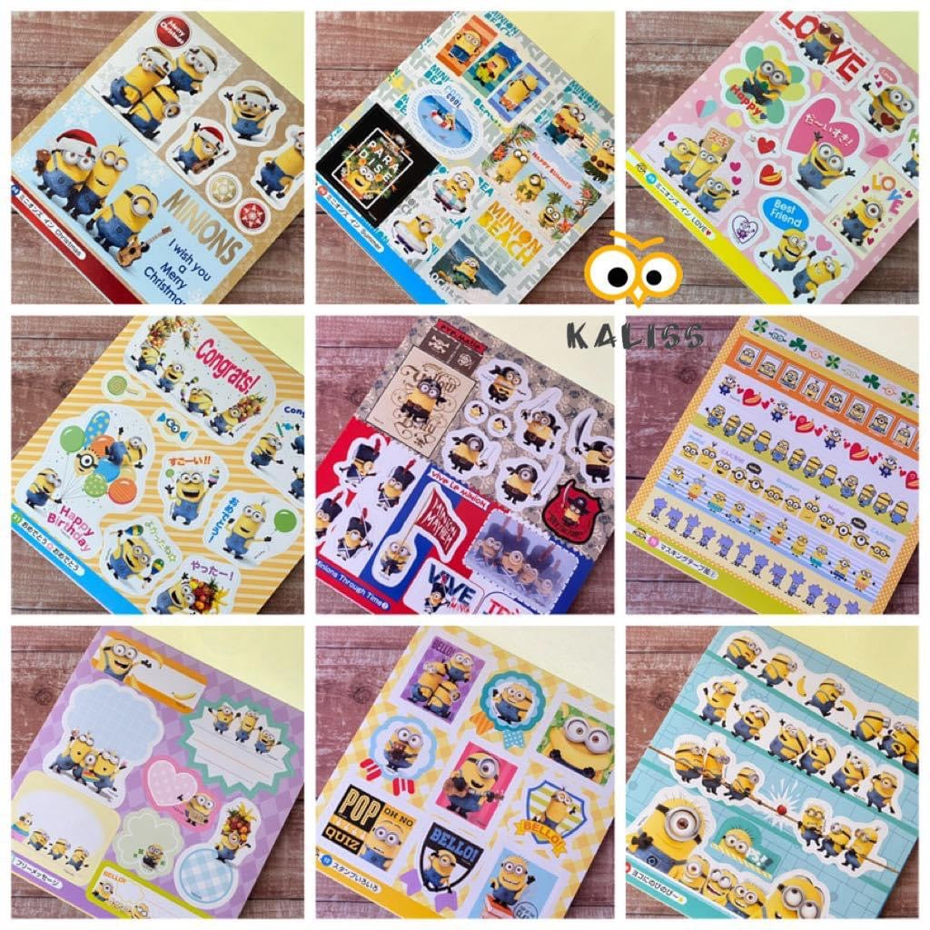 [Order] Minions Sticker Book Series 1