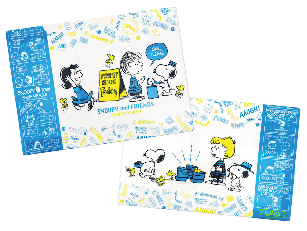 【Order】Snoopy Town store limited "Shinsaibashi BLUE" - Stationery
