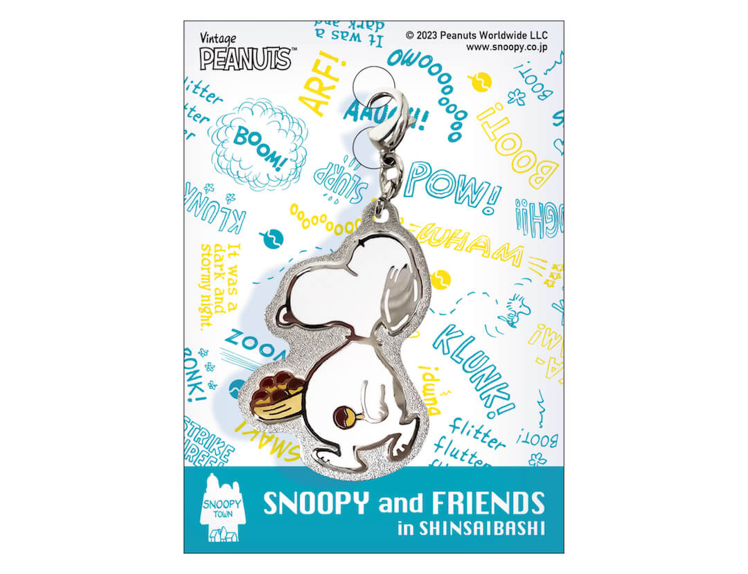 【Order】Snoopy Town store limited "Shinsaibashi BLUE" - Plush Chain / Totebag