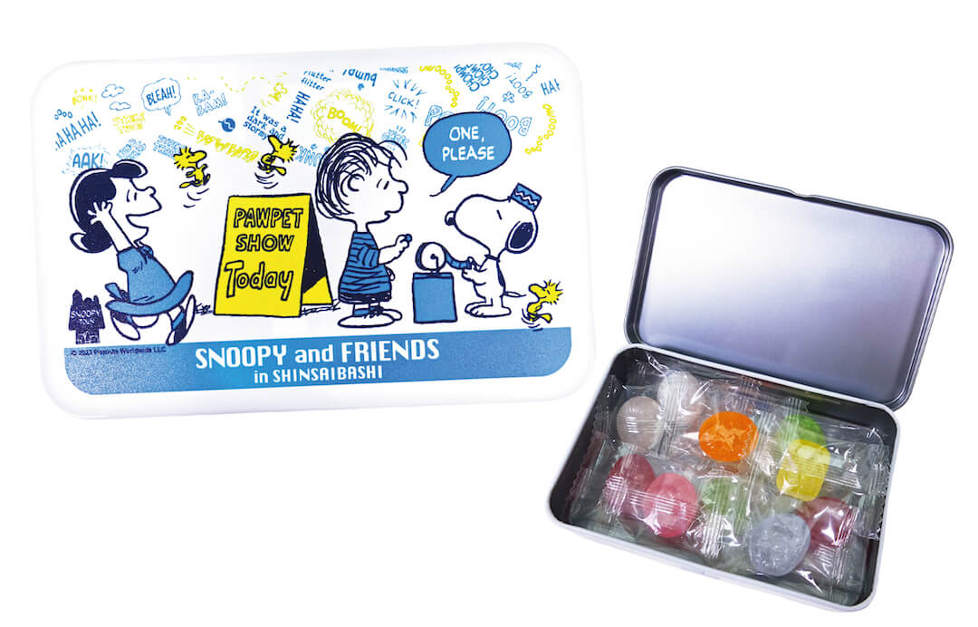 【訂貨】Snoopy Town 店舖限定 「心齋橋BLUE」 - 糖果盒 / 大阪燒煎鏟