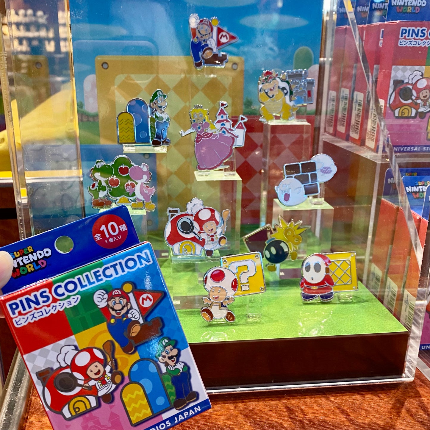 【Order】USJ Nintendo World Pin Badge (random style)