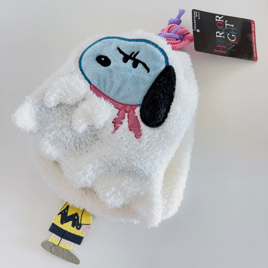 USJ Snoopy Horror Nights - Snoopy & Charlie Brown 毛毛索袋 2pcs