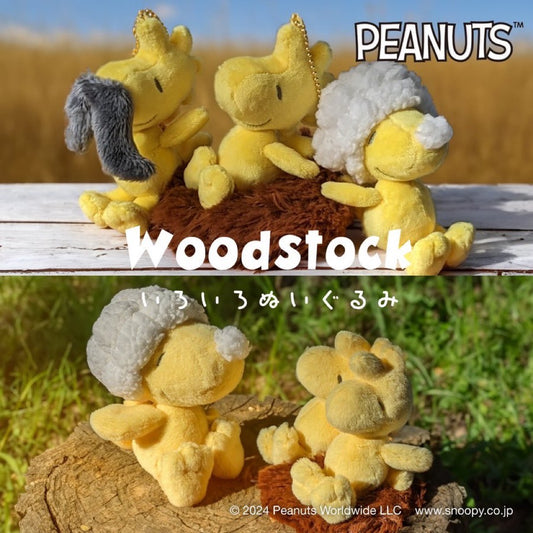 【Order】Peanuts Woodstock Plush / Plush Chain  (Multiple Options)