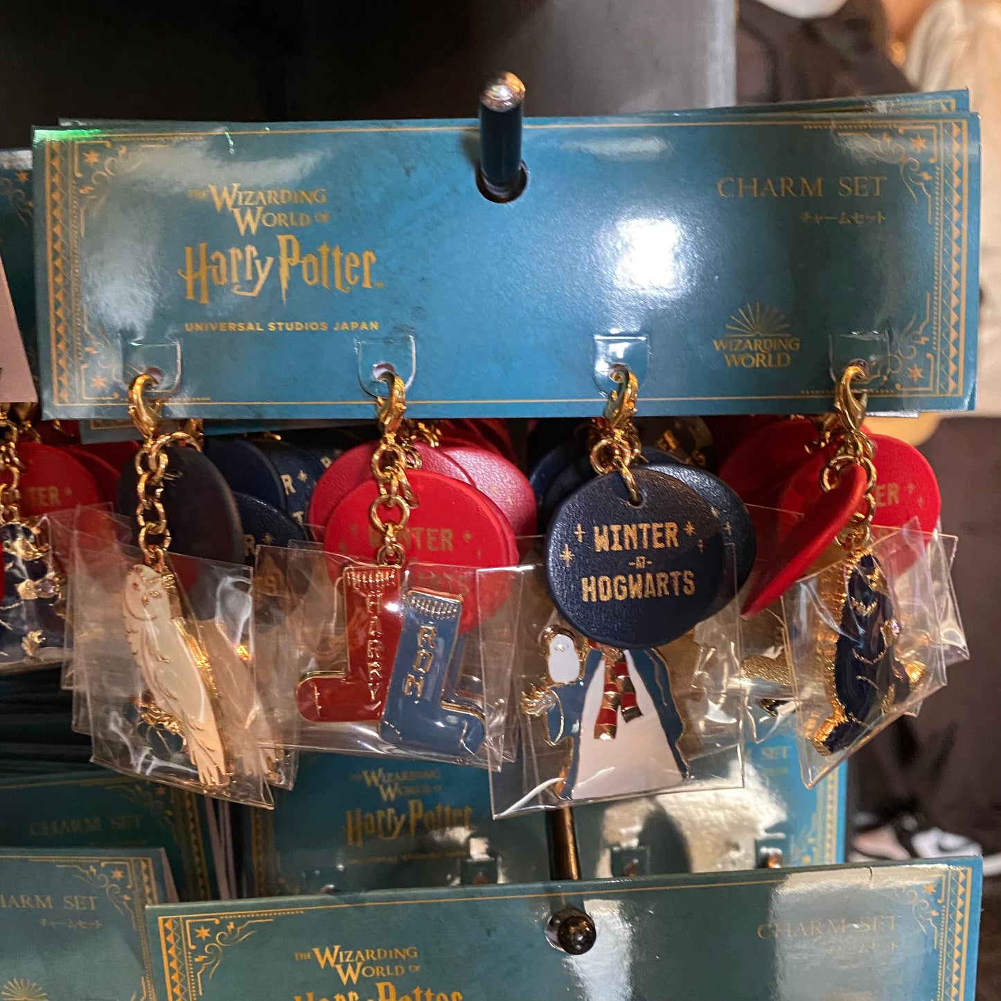 USJ 哈利波特 WINTER AT HOGWARTS - 小吊飾4pcs