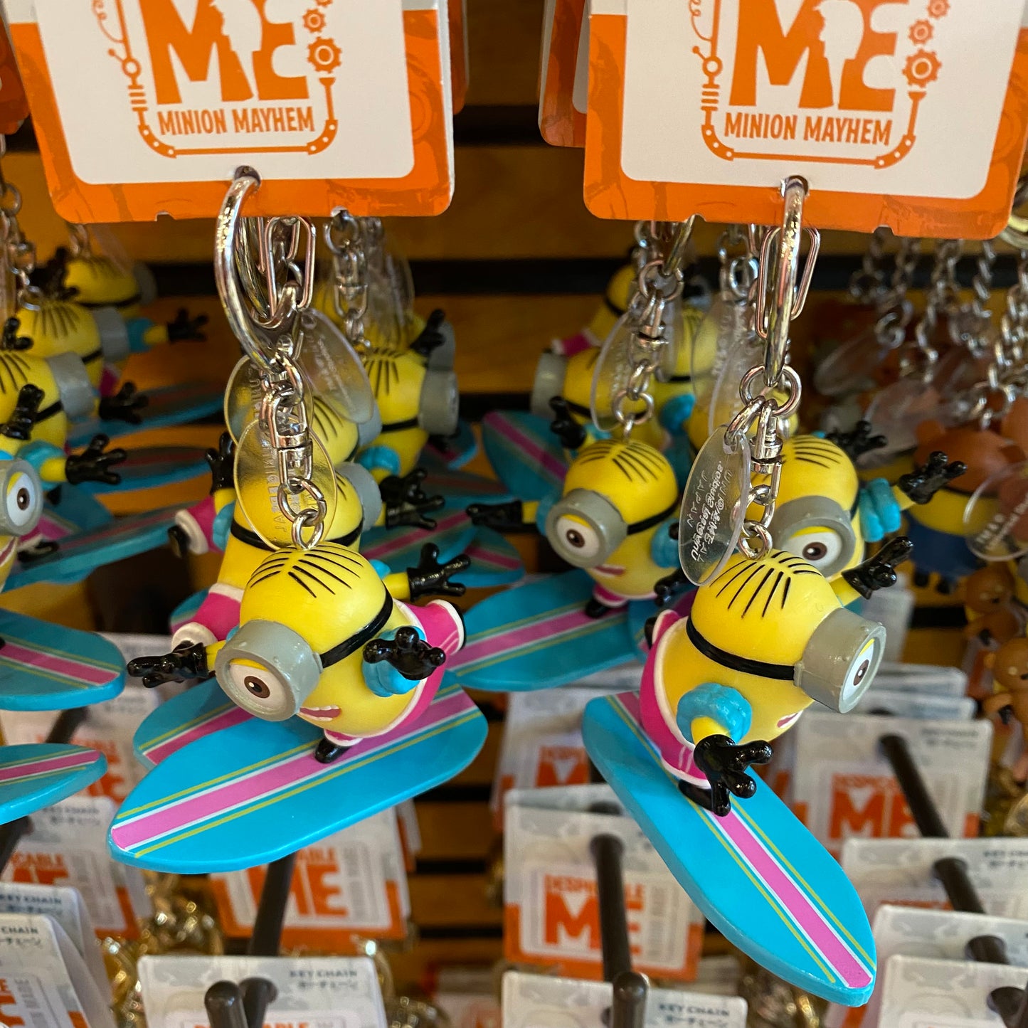 【訂貨】USJ Minions 滑浪鑰匙扣