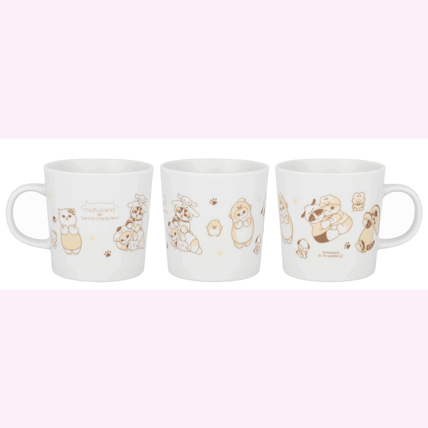 [Order] Mofusand x Sanrio 2nd Collaboration Series  - Mug Cup / Glass / Bowl
