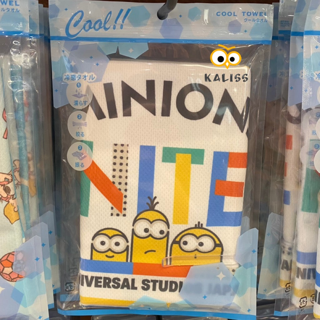 【Order】USJ Cool Series - Minions Cool Towel