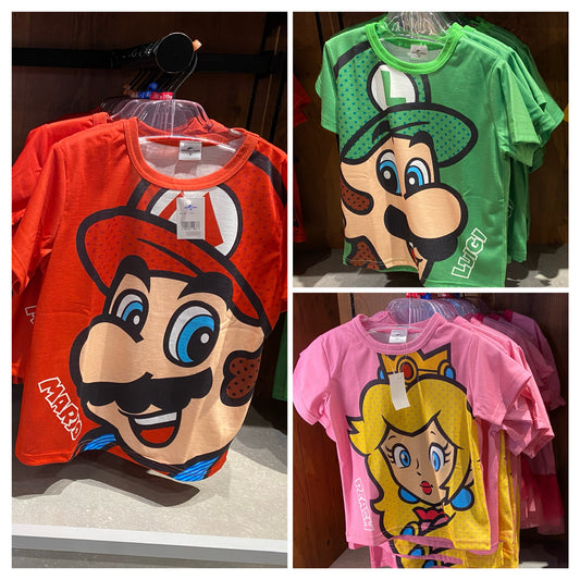【訂貨】USJ Mario Kids Tshirt 小童 Tee