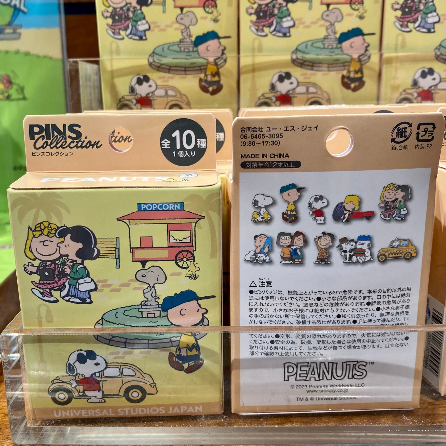 【Order】USJ Snoopy Pins Collection (Random)