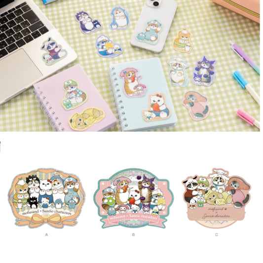 [Order] Mofusand x Sanrio 2nd Collaboration Series - Sticker 