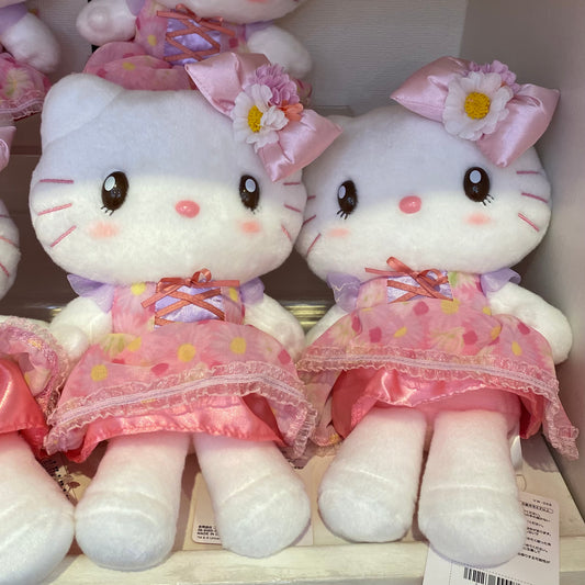 【Order】USJ Hello Kitty Plush (Flower Ribbon)