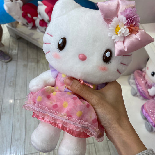 【Order】USJ Hello Kitty Plush (Flower Ribbon)