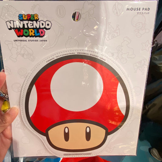 【訂貨】USJ Mario 蘑菇 Mousepad
