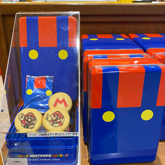 【訂貨】USJ Mario 曲奇罐