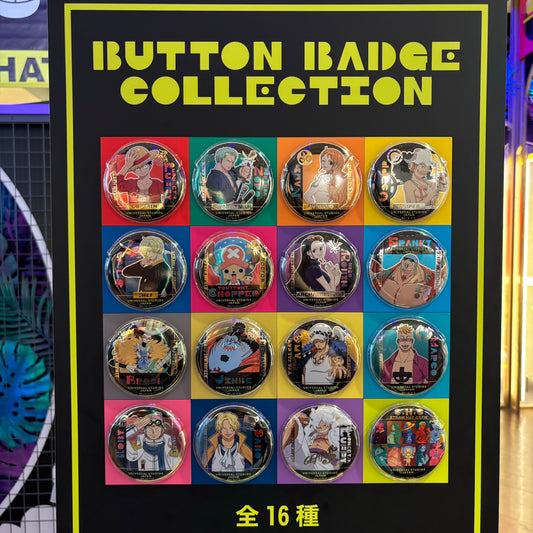 【Order】USJ ONE PIECE Premier Summer 2024  - Badge Collection (Random Style)