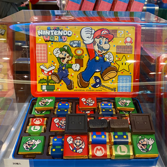 【訂貨】USJ Mario & Luigi 朱古力盒