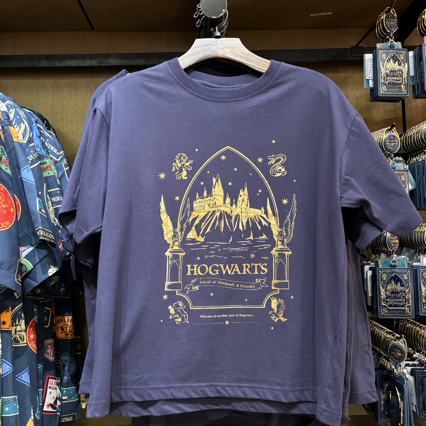 USJ 哈利波特 HOGWARTS - 短身·Tshirt