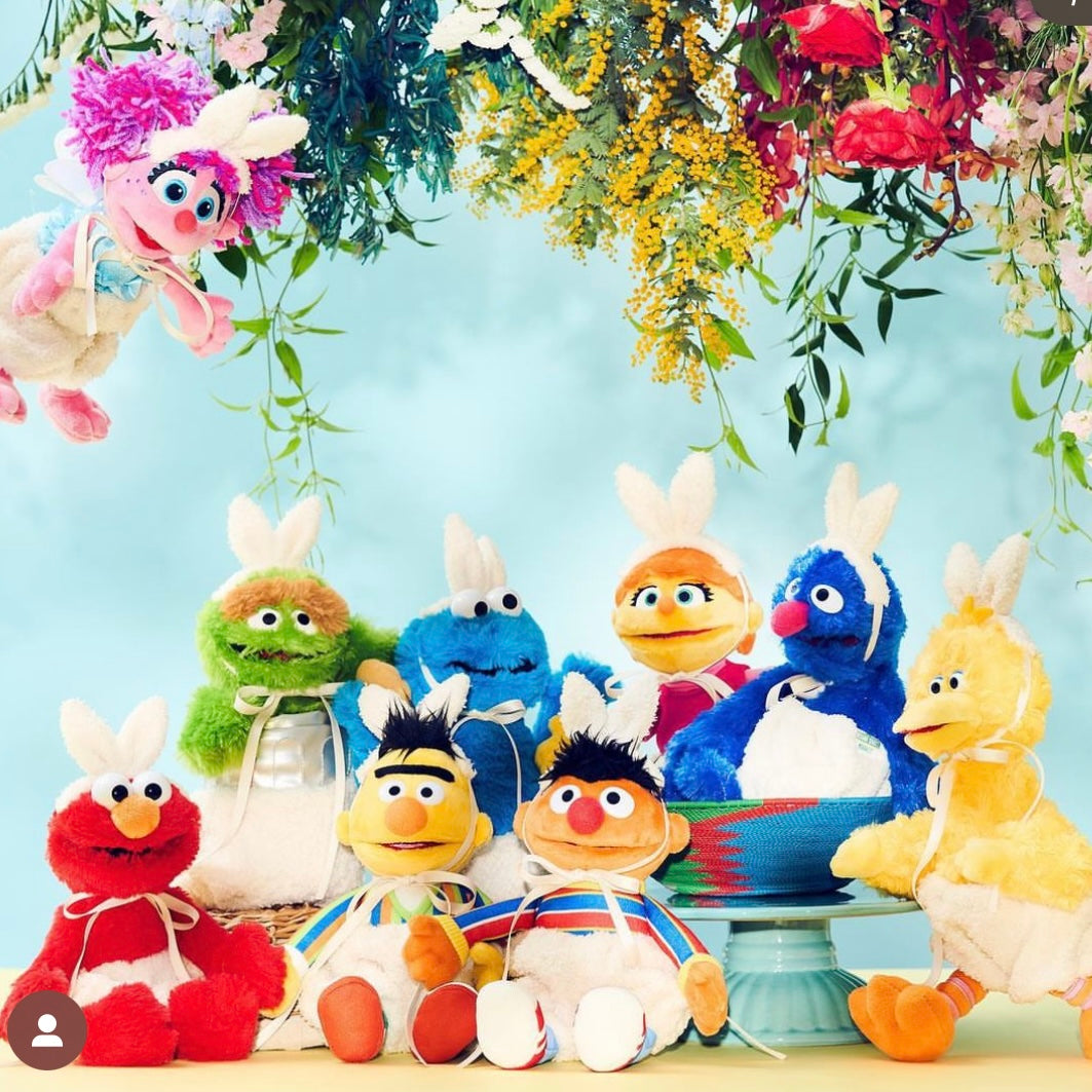 【訂貨】Sesame Street Market Easter 兔兔公仔服裝