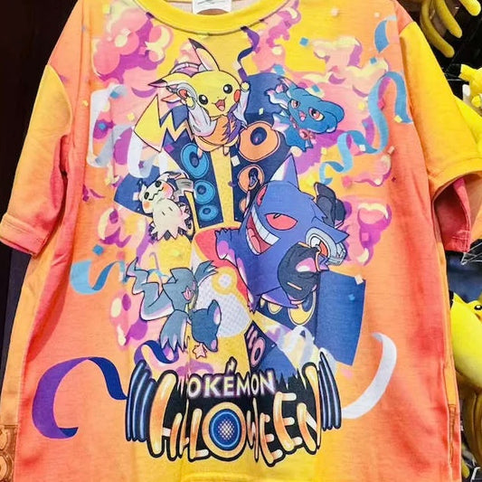 【Order】USJ Halloween 2024 - Pokemon Kids Tshirt