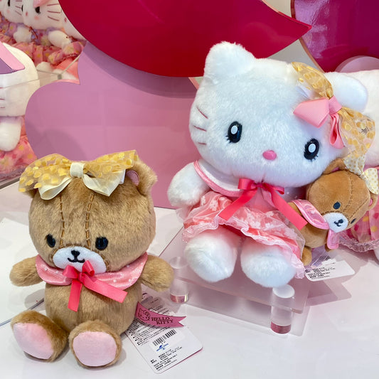 【訂貨】USJ Hello Kitty & Tiny Chum 公仔（金蝴蝶）