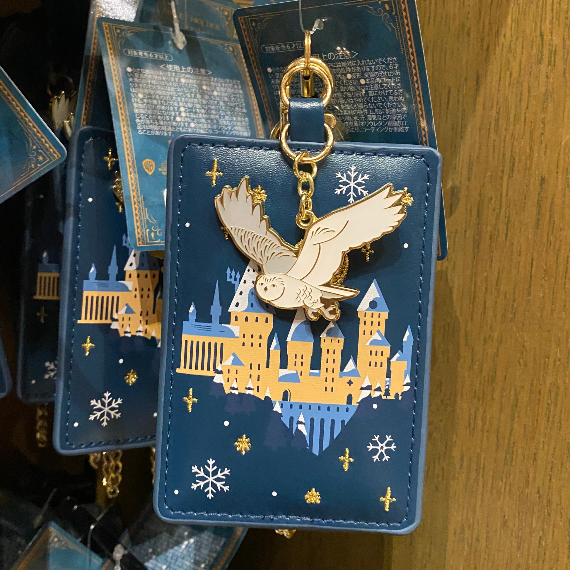 USJ 哈利波特 WINTER AT HOGWARTS - 伸縮繩卡套 證件套