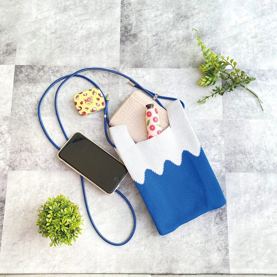 [Order] Mt Fuji x Rootote Baby Roo Knit Crossbody Bag Phone Bag