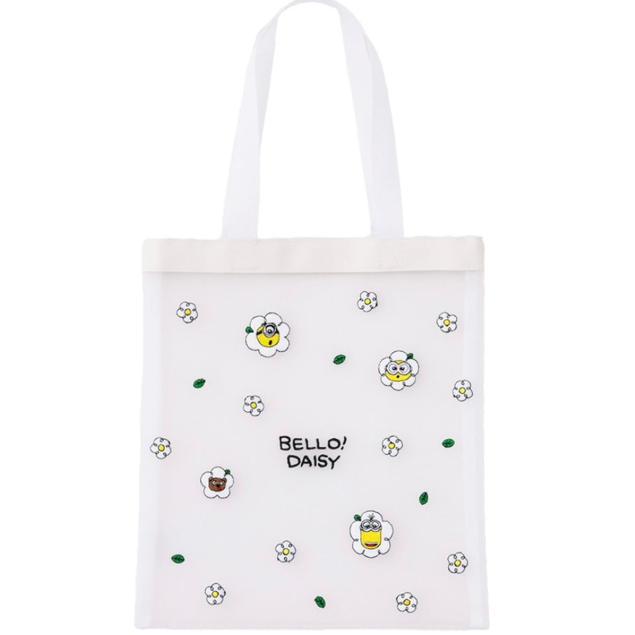 Minions Bello Daisy 網面刺繡手提袋 Tote Bag