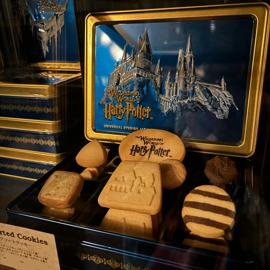 【Order】USJ Harry Potter 3D Tin Box Assorted Cookies