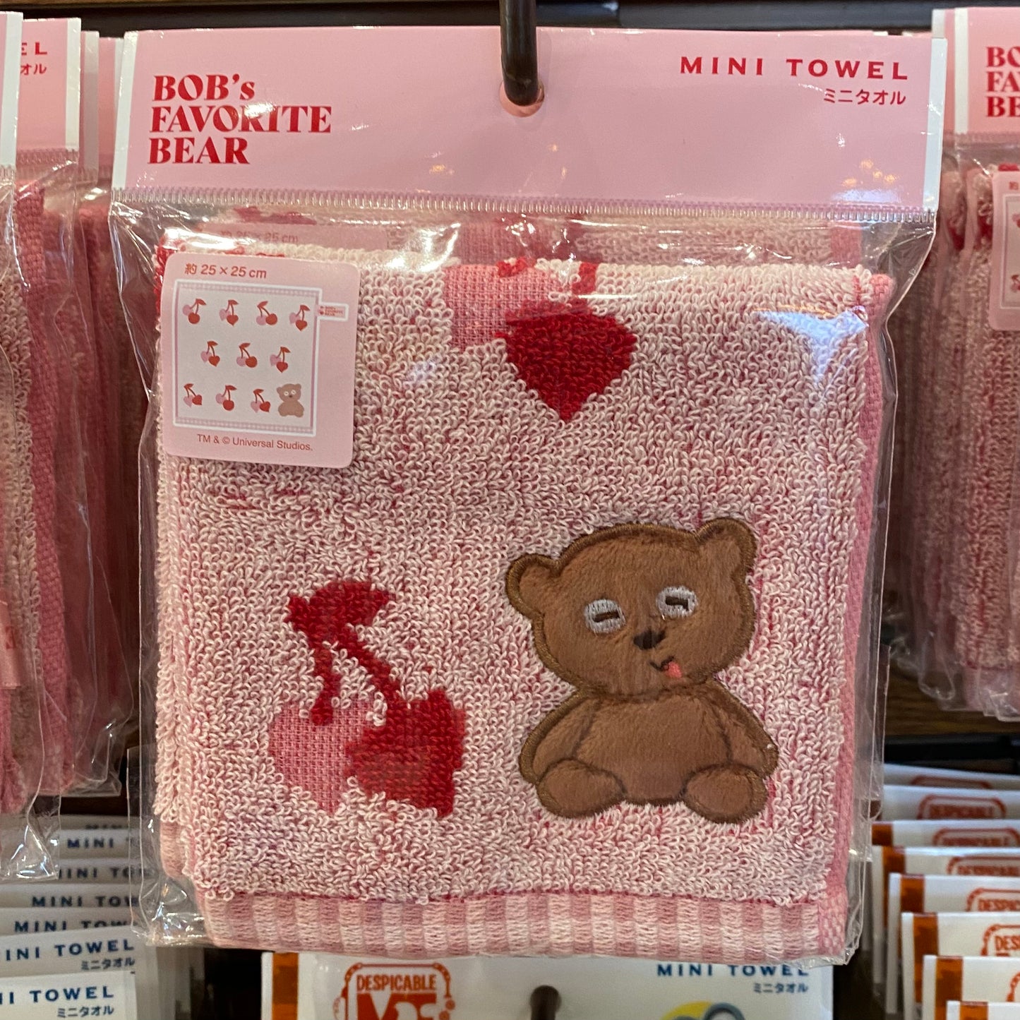 【訂貨】USJ Tim Bear Cherry Series Mini Towel