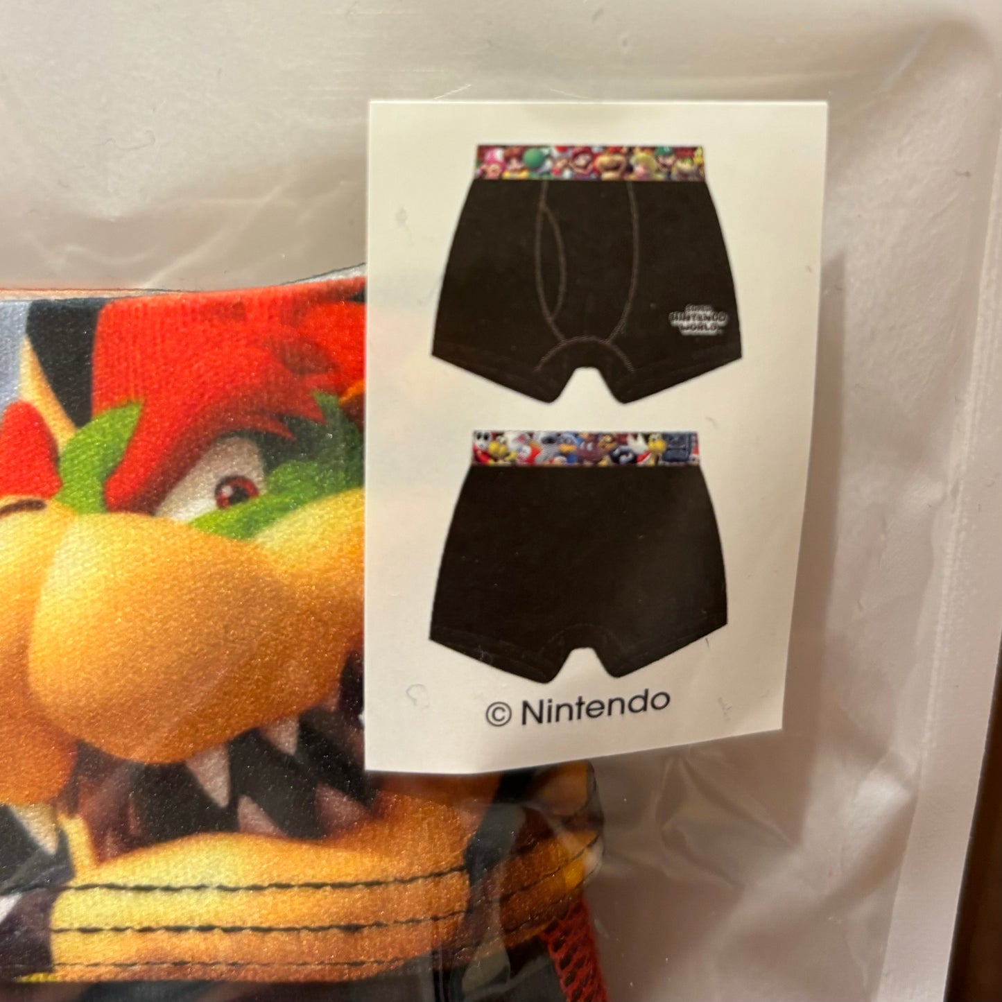 【訂貨】USJ Nintendo World 男裝平腳內褲