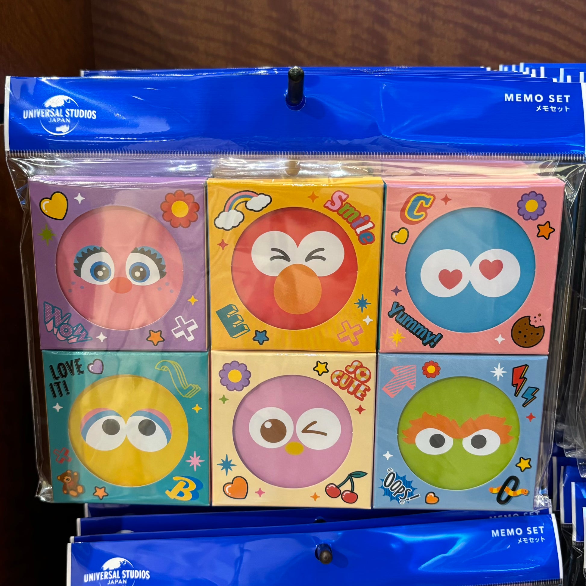 USJ 芝麻街 Memo Pad Set