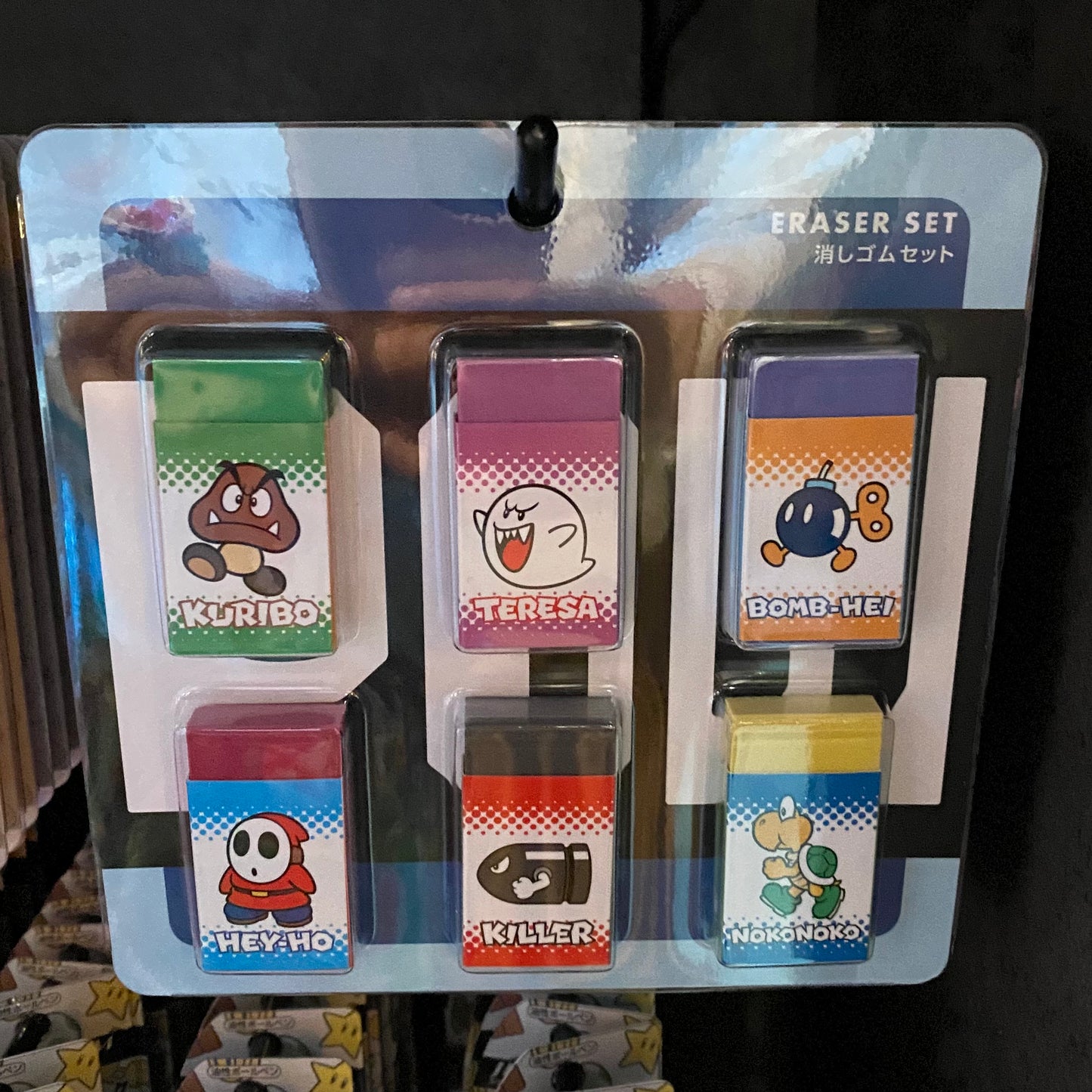 【Order】USJ Nintendo World Eraser 6pcs Set
