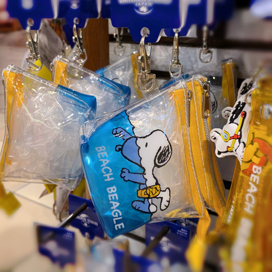 【訂貨】USJ Snoopy Beach Beagle - Mini Pouch 散銀包