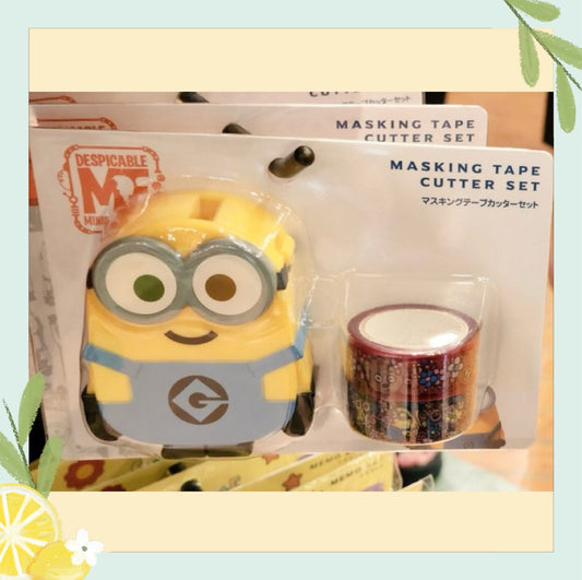 USJ Minions Bob 紙膠帶連 Cutter 套裝