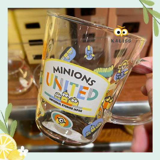 【Order】USJ Minions Glass Mug