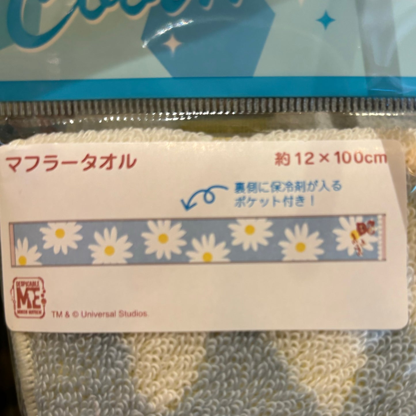 【訂貨】USJ Tim熊 春夏花朵系列 - 掛頸毛巾 長毛巾 運動毛巾