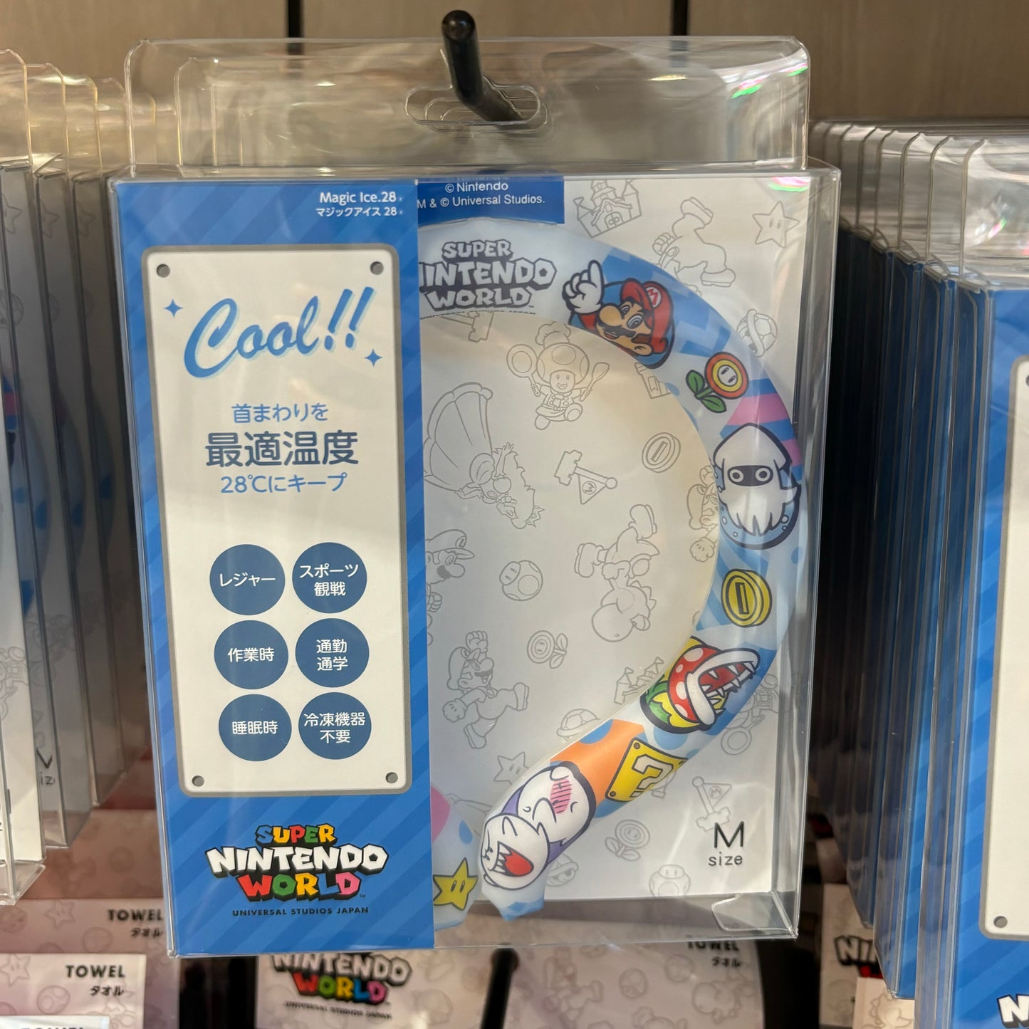 【Order】USJ Summer Cool Series - Mario Magic Ice Cooling Neck Collar