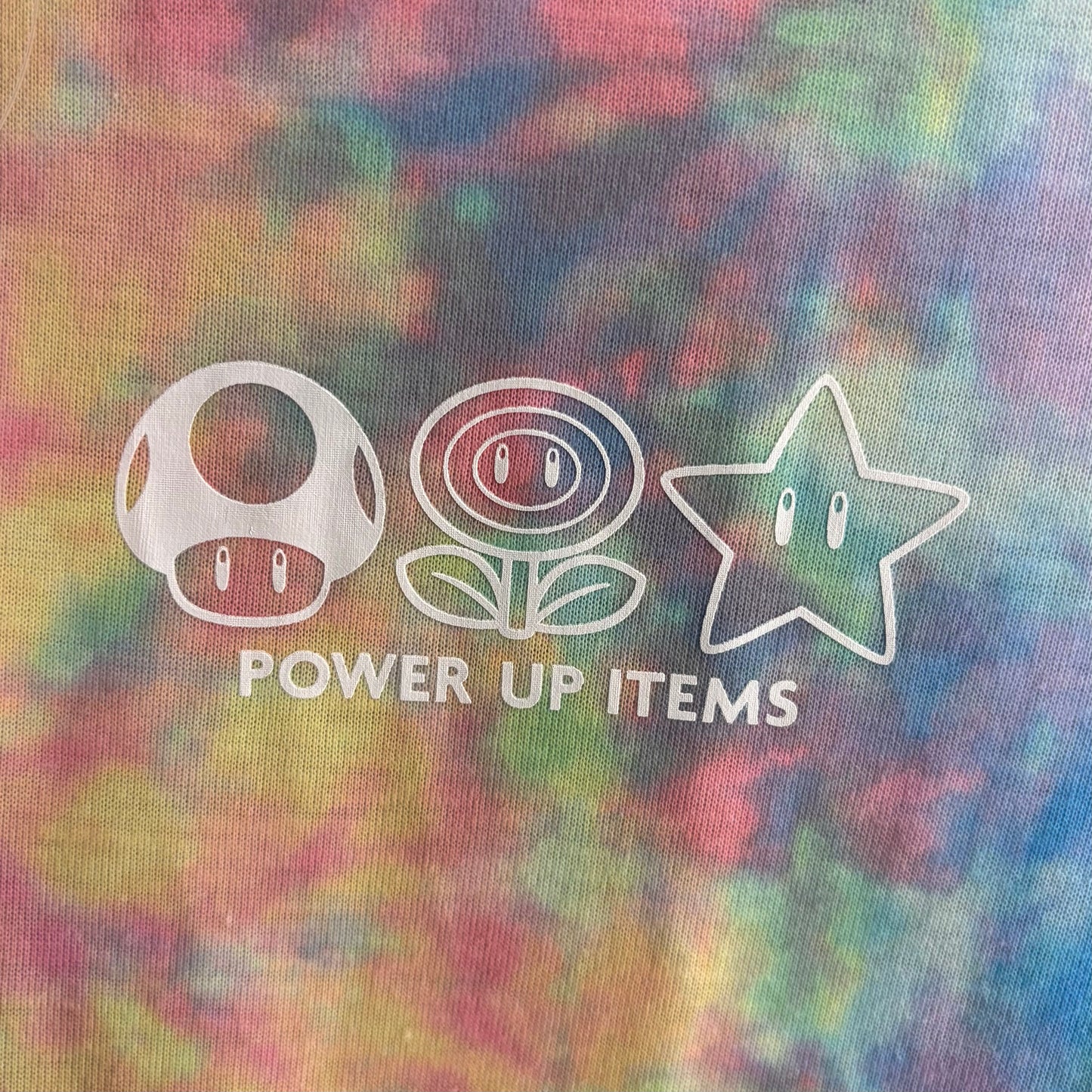 【訂貨】USJ Mario Power Up Items 道具圖案 彩色 Tshirt