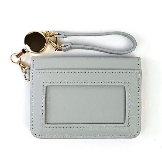 [In Stock] Miffy Retractable Card Holder (Gray)