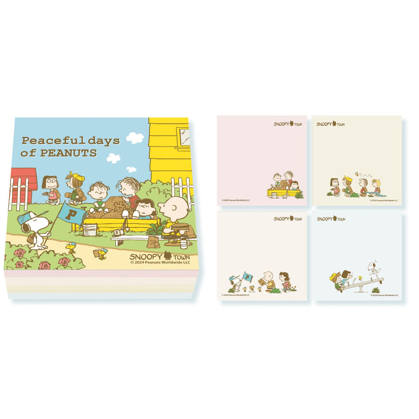 【Pre-order】SNOOPY TOWN Limited "Peaceful days of PEANUTS" - Stationery