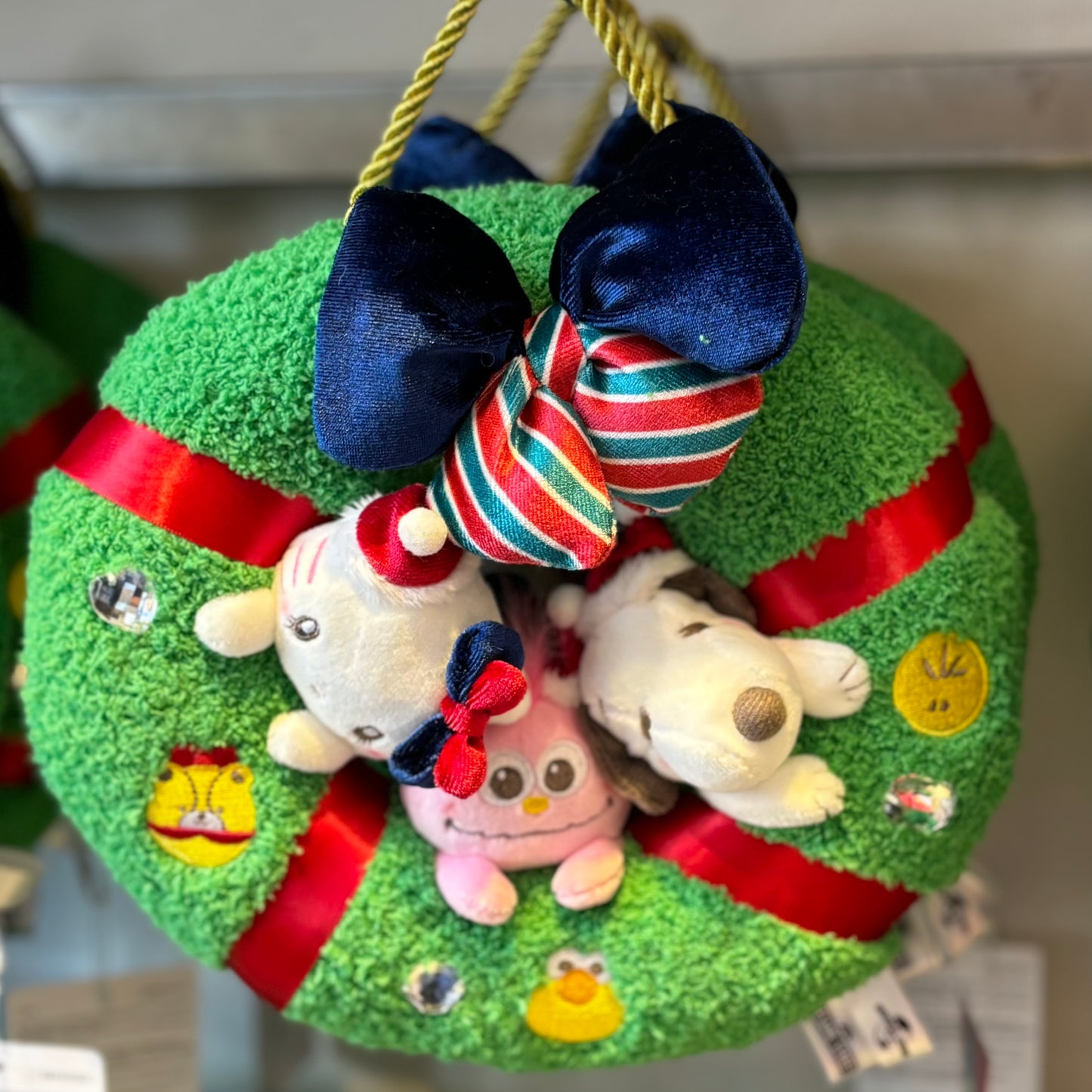 【Order】USJ Very Merry Christmas - Plush Christmas Wreath