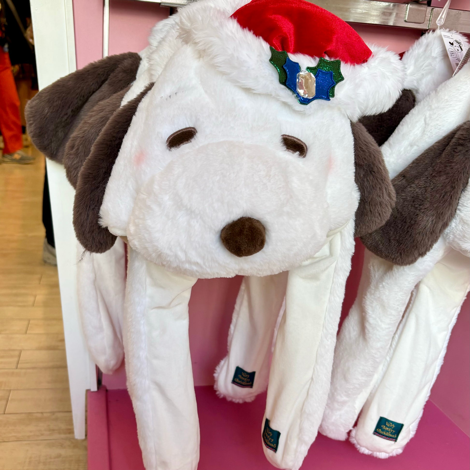 USJ Very Merry Christmas - Snoopy 毛毛頭套