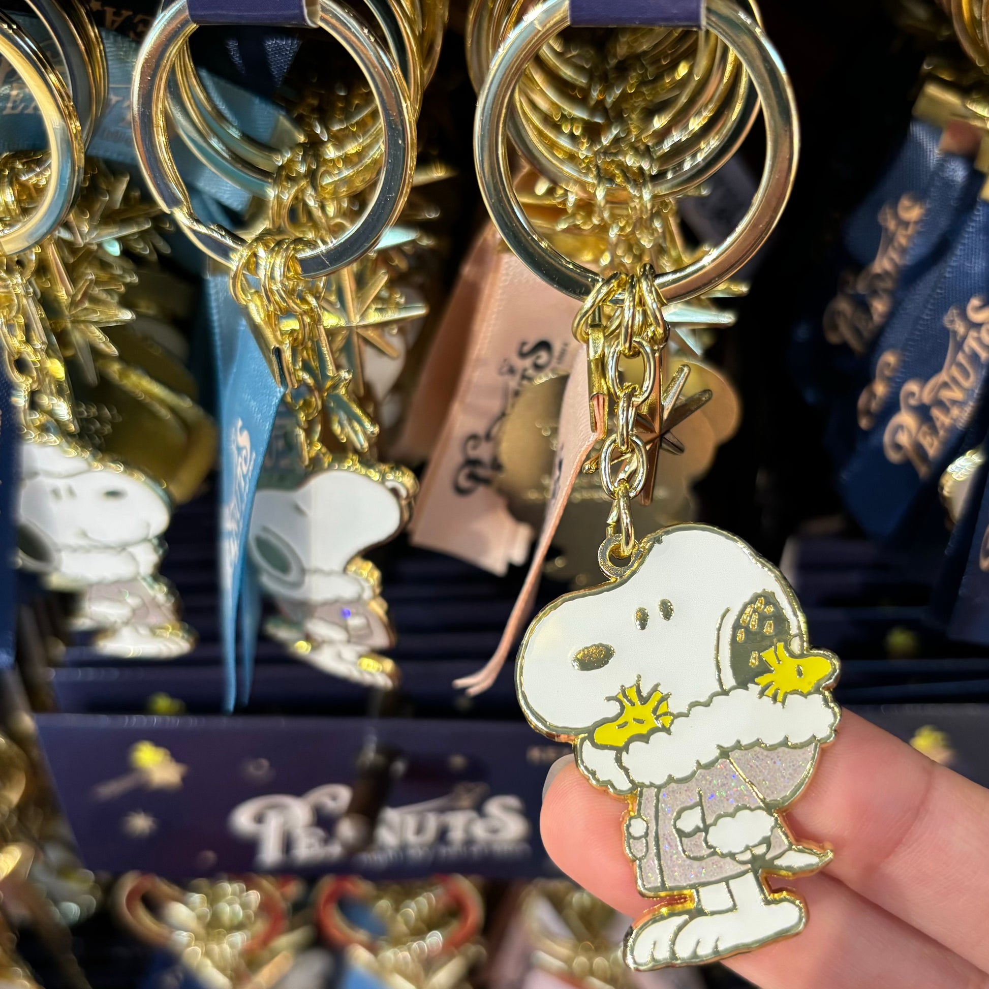 USJ PEANUTS 聖誕系列 - Snoopy 金屬鑰匙扣3pcs