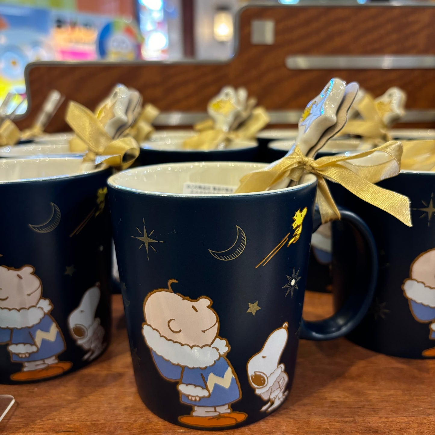 USJ PEANUTS 聖誕系列 - Snoopy & Charlie Brown 瓷杯連匙羹套裝